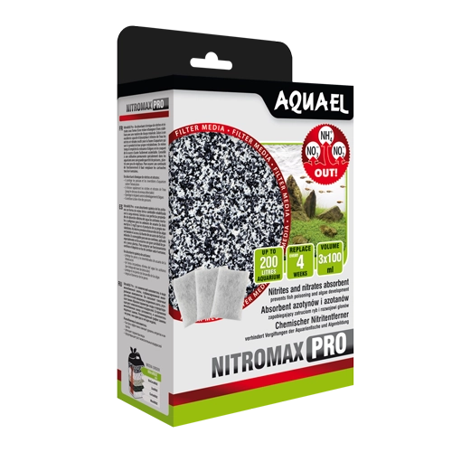 AQUAEL Wkład Filtracyjny Nitromax Pro 3x100ml