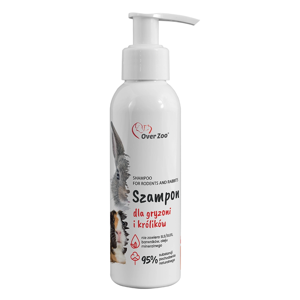 OVER ZOO Szampon Dla Gryzoni I Królików 125ml