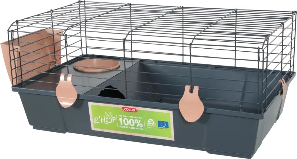 Zolux Klatka Ehop 80cm Antracytowo-Różowa
