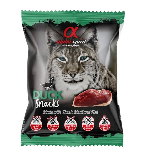 Alpha Spirit Przysmak Dla Kota Kostki Kaczka 50g